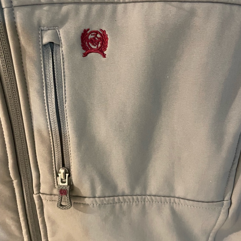 Cinch Western grey bonded Women’s Concealed Carry Canvas Vest XXL - Picture 2 of 7